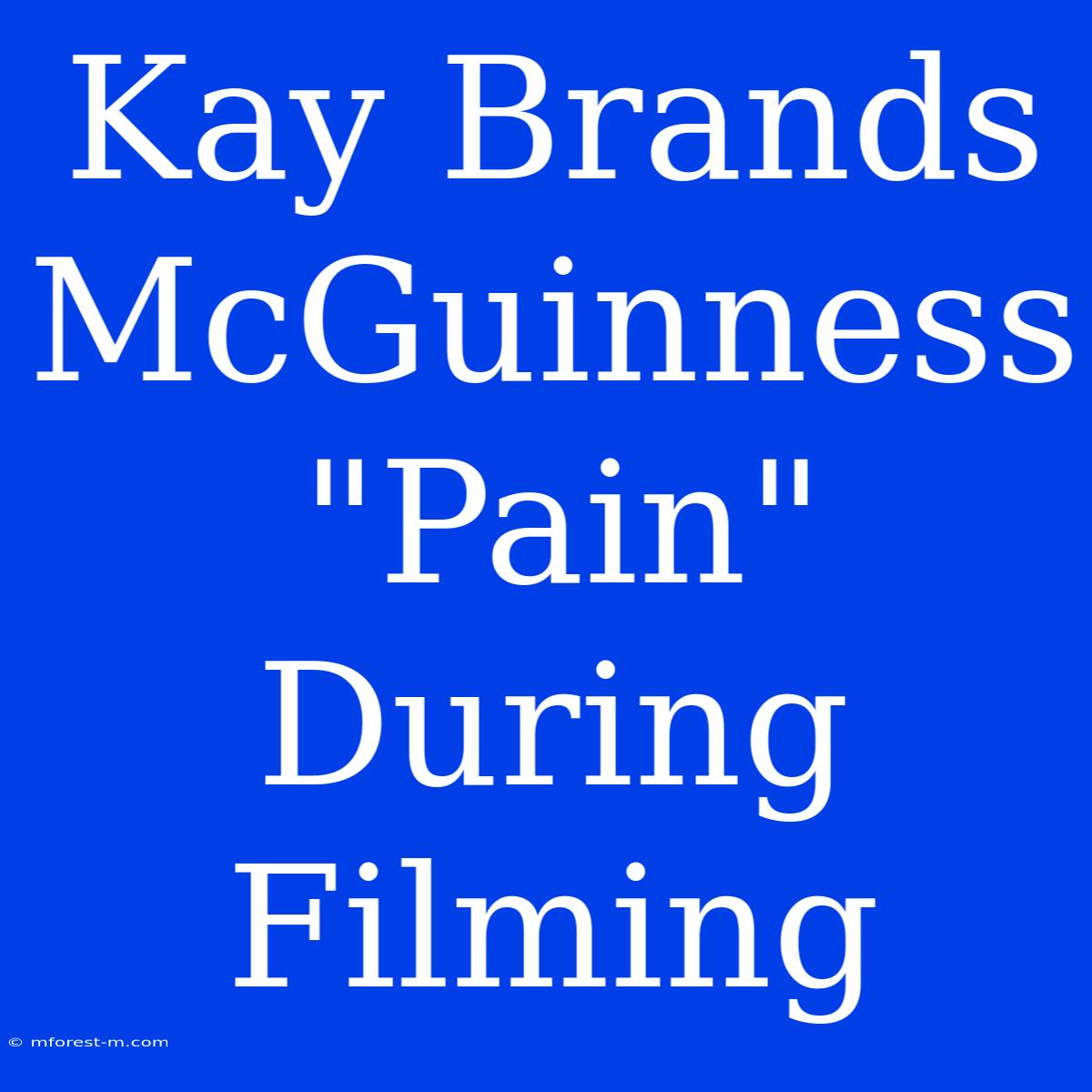 Kay Brands McGuinness 