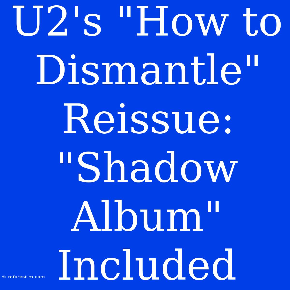 U2's 